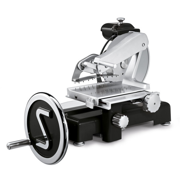 Trancheur Sirman Anniversario noir, lame 300 mm | Pacoclean