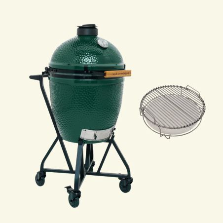 Pack Big Green Egg Large, chariot et ConvEGGtor | Pacoclean