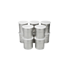 Bols Pacojet inox 18/10, jeu de 12 avec couvercles | Pacoclean