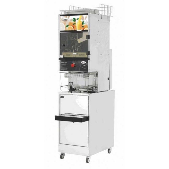 Presse-oranges automatique Santos, bac et table | Pacoclean
