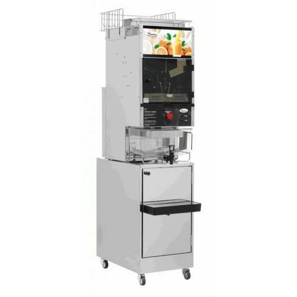 Presse-oranges automatique Santos, bac et table | Pacoclean