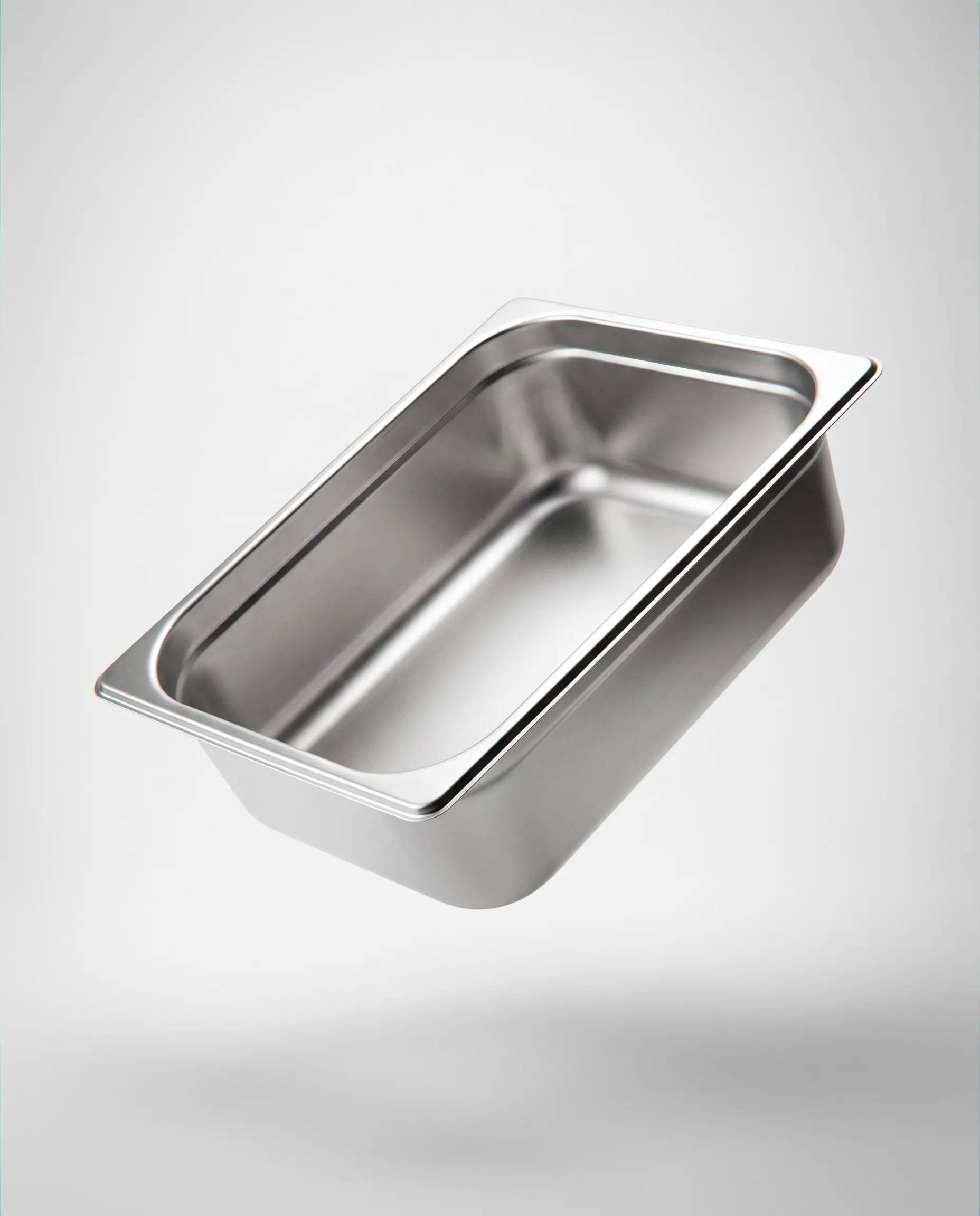 Cuve emboutie du Gustochef SB 27 L, acier inoxydable sans soudure